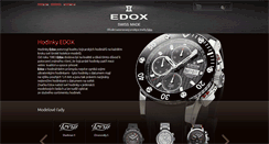 Desktop Screenshot of hodinky-edox.cz
